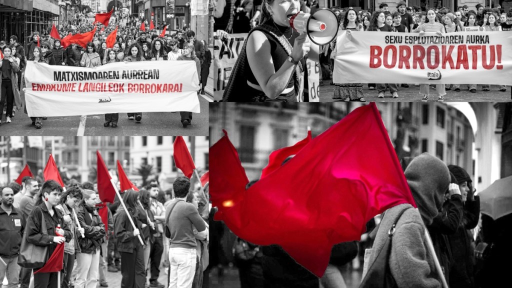 Faxismoari bidea egiten dion bizi den oldarraldi erreakzionarioari aurre egiteko klase frontea osatzeko deia egin du ITAIA emakumeen antolakunde&nbsp;sozialistak