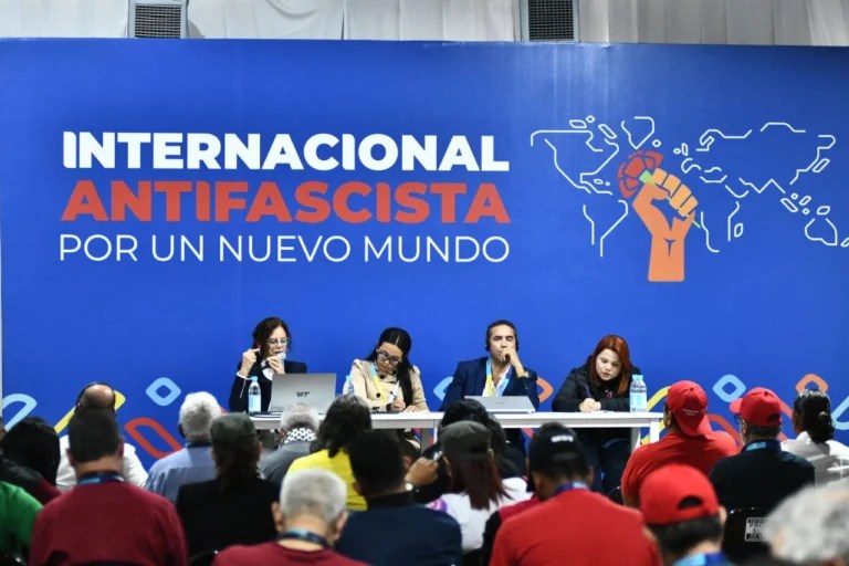 La Internacional Antifascista condena las acusaciones de Estados Unidos contra el presidente venezolano Nicolás&nbsp;Maduro