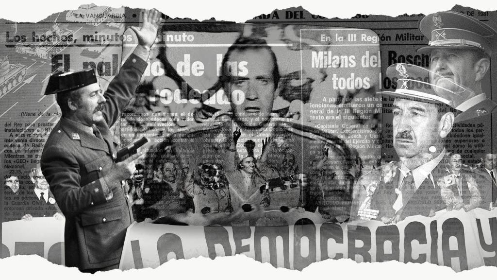 Los documentos desclasificados por el Gobierno español revelan que los militares golpistas del 23 de febrero de 1981 estaban preparados para desplegar un plan violento de máximo nivel apoyados en las calles por hordas de pistoleros fascistas