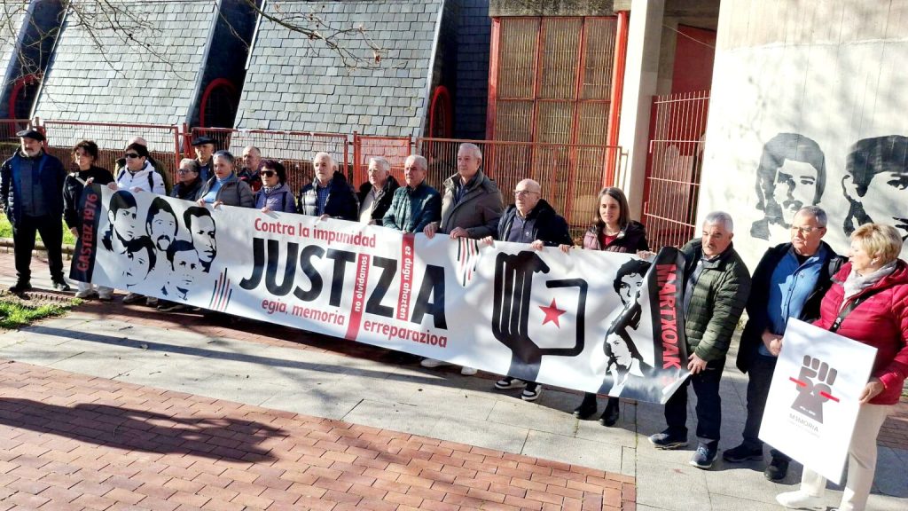 Martxoak 3 Elkartea exige un reconocimiento oficial de la responsabilidad del Estado español en la masacre impune de 1976