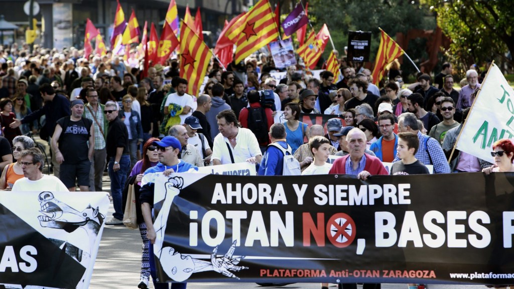 El estado español infiltra a fascistas en los movimientos&nbsp;anti-OTAN