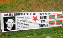 GERRA ZIKINA. Gaurko egunez, duela 27 urte, Jose Luis Geresta «Totto» ETAko kidearen gorpua aurkitu zuten Orereta-Errenterian