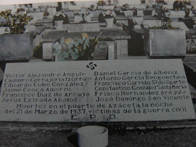 Azazeta mendateko (Araba) sarraski faxistaren 89. urteurrena