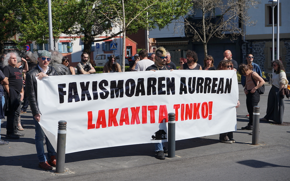 Irun-en (Gipuzkoa) Lakaxita gaztetxearen aurkako eraso faxistak salatu dituzte, indarrak batuz