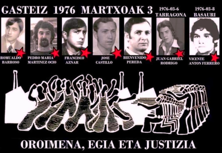 Martxoaren 3ko sarraskia. 50 urte. Memoriaren puzzlea, osatzeko&nbsp;oraindik.