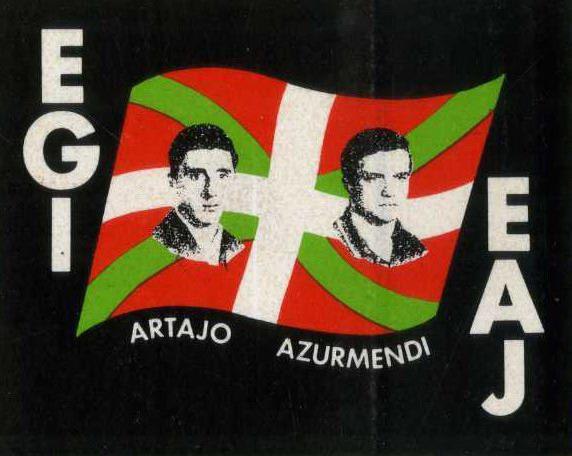Gaurko egunez, duela 57 urte, Euzko Gaztedi-ko (EGI) Jokin Artajo eta Alberto Asurmendi hil ziren, ekintza antifaxista bat burutzeko lehergailu bat prestatzen ari zirela