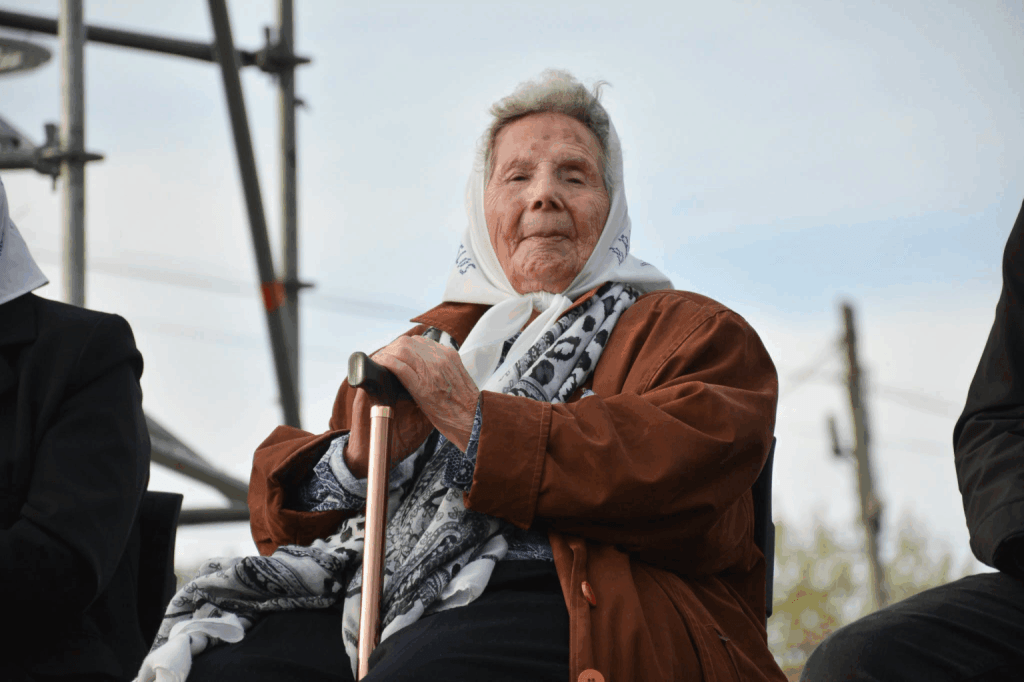 Fallece Visitación Folgueiras, la asturiana de las Madres de Plaza de&nbsp;Mayo