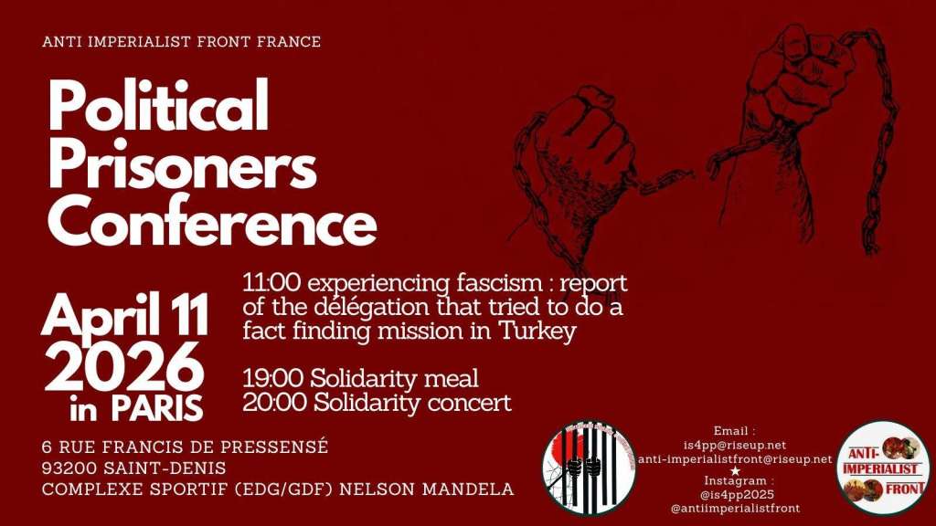 Preso Politikoen inguruko Konferentzia&nbsp;Paris-en