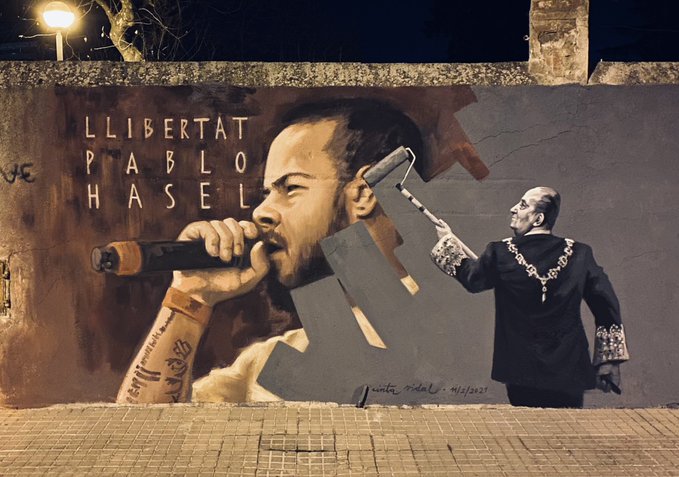 Libertad ¡YA! para el rapero antifascista y comunista Pablo&nbsp;Hasél