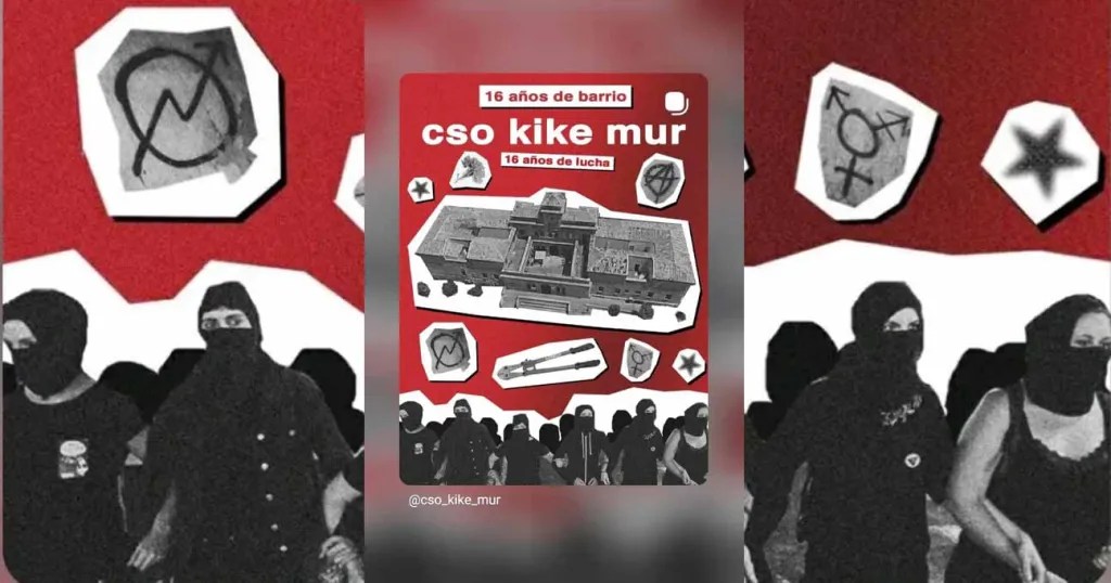Manifiesto del CSO Kike Mur de Zaragoza (Aragón) ante la amenaza de desalojo por parte del&nbsp;neofranquismo