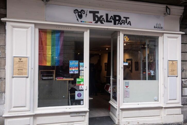 Baiona Ttipian dagoen Txalaparta LGBTI+ espazioaren aurkako eraso homofoboak etengabeak azken hiru&nbsp;urteetan