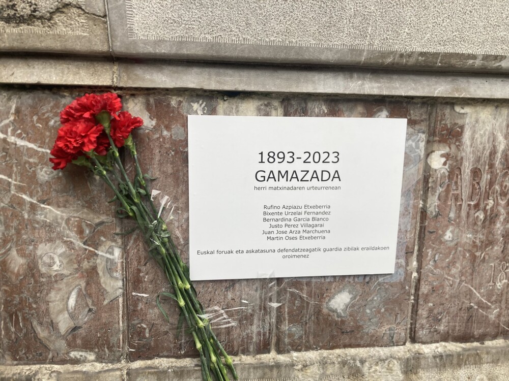 1893ko gaurko egunez sei pertsona hil zituen Guardia Zibilak Donostia-n, manifestazio foruzale bati tiro egin&nbsp;ostean