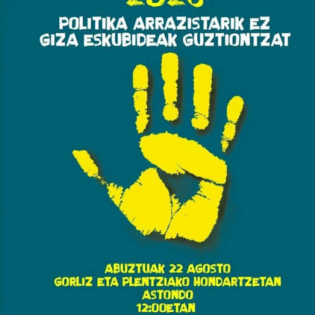 Politika arrazistarik ez!
