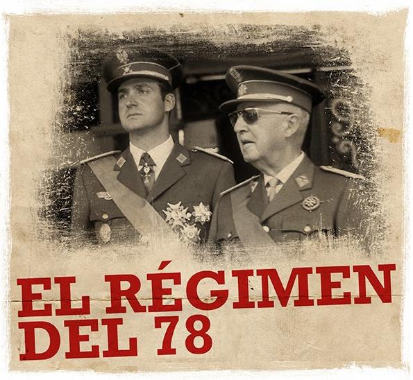 Democracia liberal burguesa, neofascismo, izquierda, Régimen del 78 y organización indepediente de la clase&nbsp;trabajadora